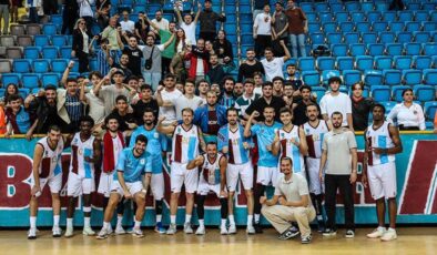 Trabzonspor'a basketbolda iyi haber